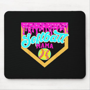 Softball Mama Drip Glass Isglass Drippande Game Da Musmatta