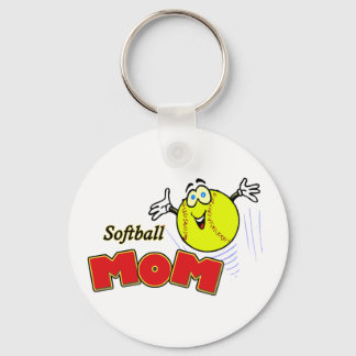 Softball Mamma II Nyckelring
