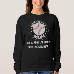 Softball Mamma liknar reguljärt Mamma men med stör T Shirt