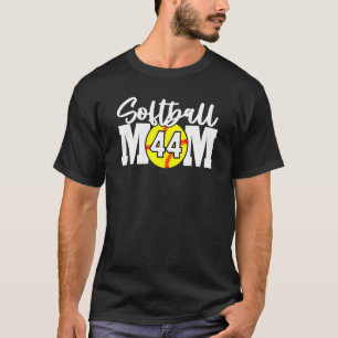 Softball Mamma nummer 44 T Shirt