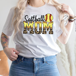Softball Mamma Shirt, Baseball T-Shirt