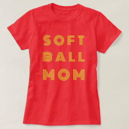 Softball Mamma | Speldag | Softball Mamma Black T Shirt
