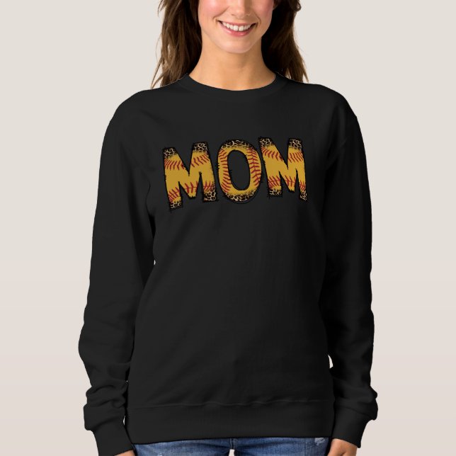 SoftBall Mamma T Shirt (Framsida)