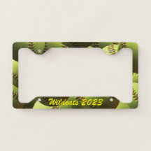 Softball med lagnamn och år