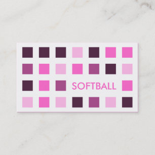 SOFTBALL (modet kvadrerar), Visitkort