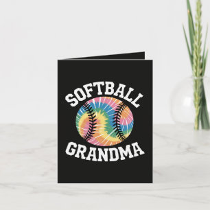 Softball Mormor Helgkort