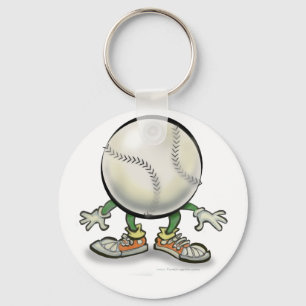 Softball Nyckelring