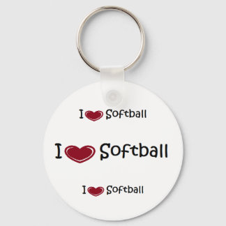 SOFTBALL-nyckelring Nyckelring