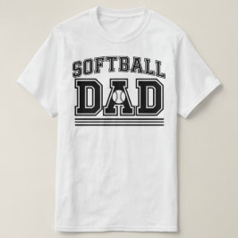 Softball Pappa T Shirt