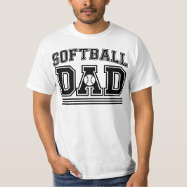 Softball Pappa T Shirt