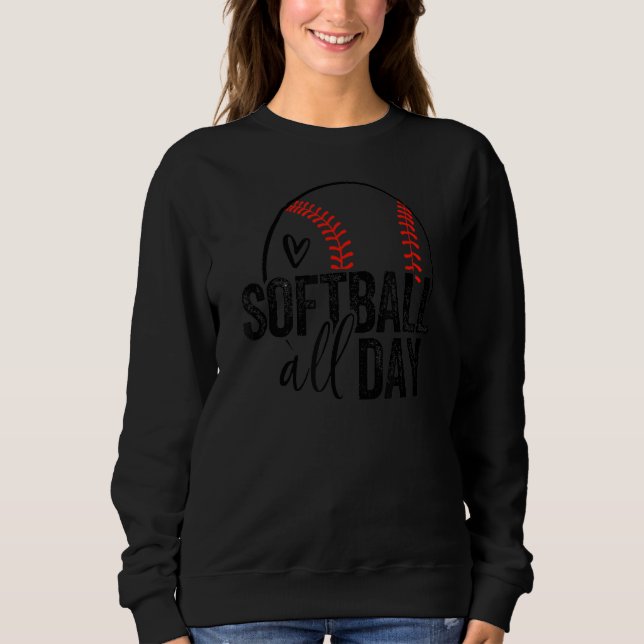 Softball Player Tonåring Flickor Women Manar Softb T Shirt (Framsida)