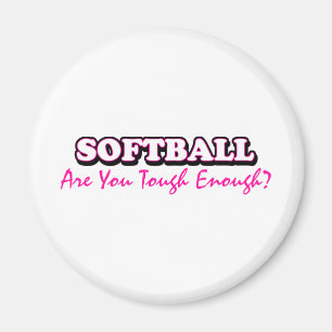 Softball - räcker det med din Tuff? Magnet