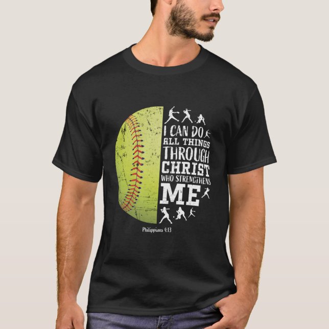 Softball 'S T Shirt (Framsida)