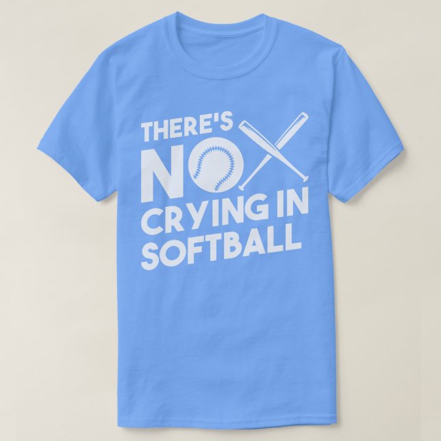 Softball SoftballRacket T Shirt (Design framsida)