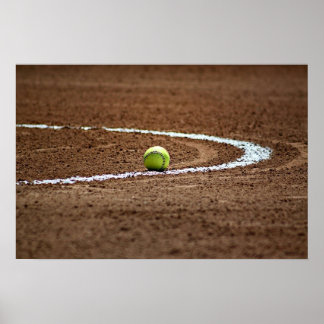 Softball Sport Poster