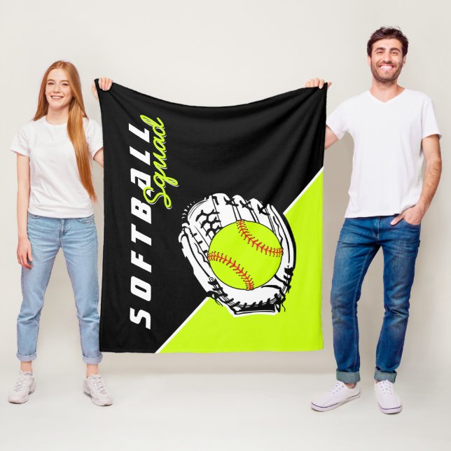 Softball Squad Fleecefilt (På plats)