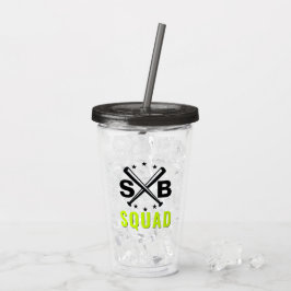 Softball Squad Tumbler Take Away Mugg