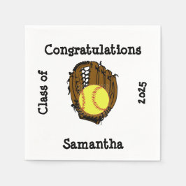 Softball Studenten, klass av Grattisar Pappersservett