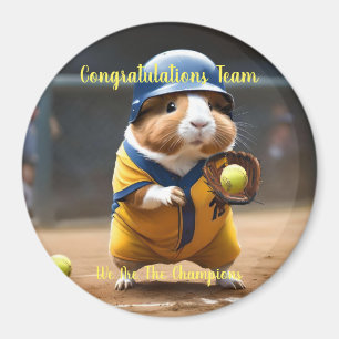 Softball Superstar: Gris Big Game Magnet