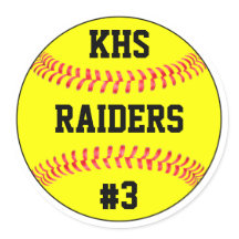 Softball Team Namn, School Brev och Player Number