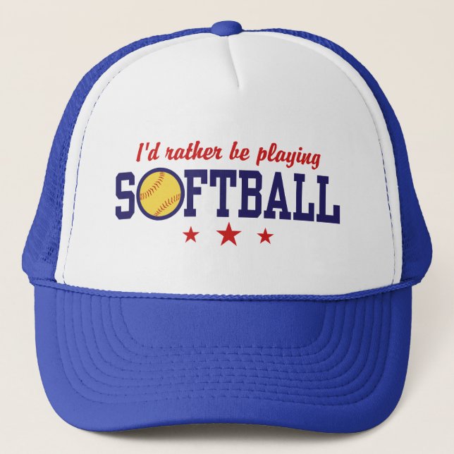 Softball Truckerkeps (Framsida)