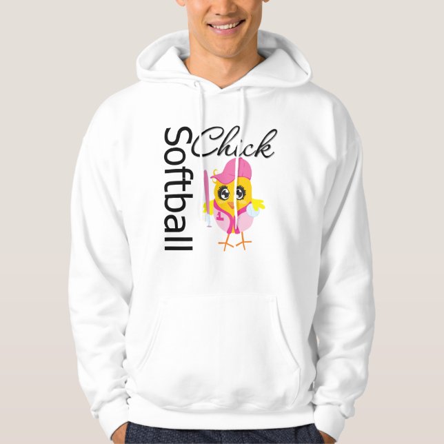 Softballchick Sweatshirt (Framsida)