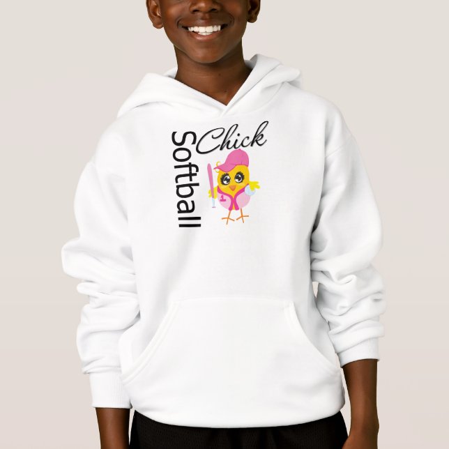 Softballchick Tee Shirt (Framsida)
