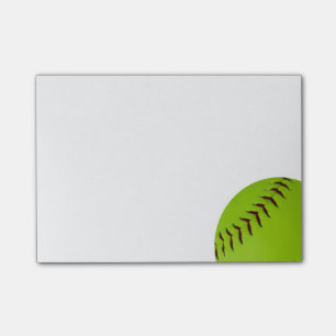 softballet postar det noterar post-it block