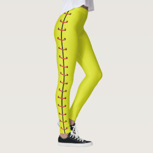 Softballet snör åt damasker leggings