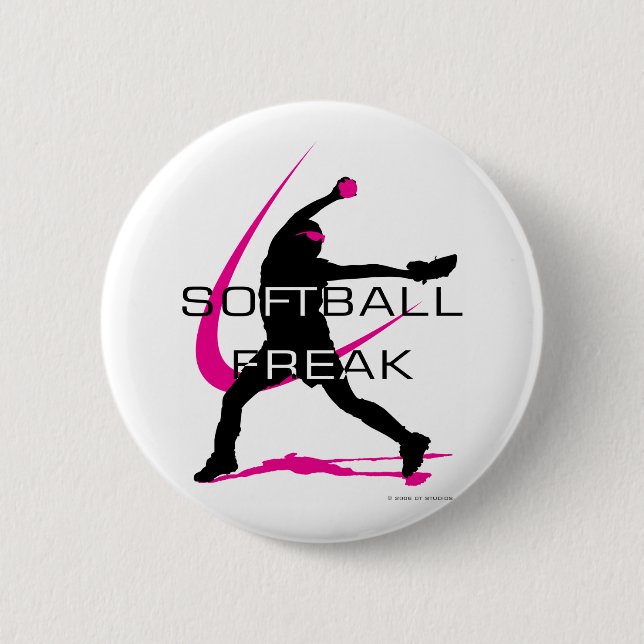 Softballfreak - kannasida knapp (Framsida)