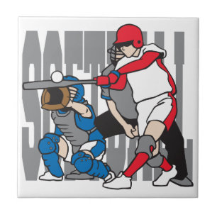 Softballhandling Kakelplatta