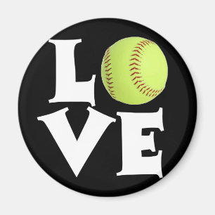 Softballkärlek Magnet
