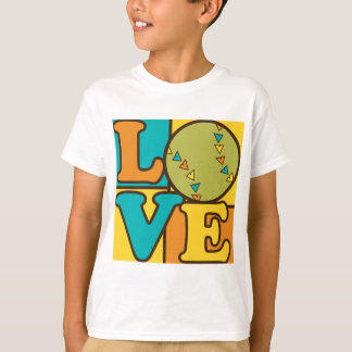 Softballkärlek Tee Shirt