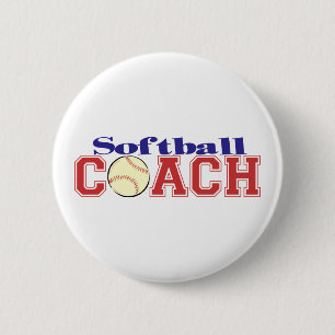 Softballlagledare Knapp