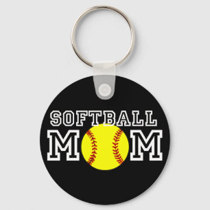 Softballmamma Nyckelring