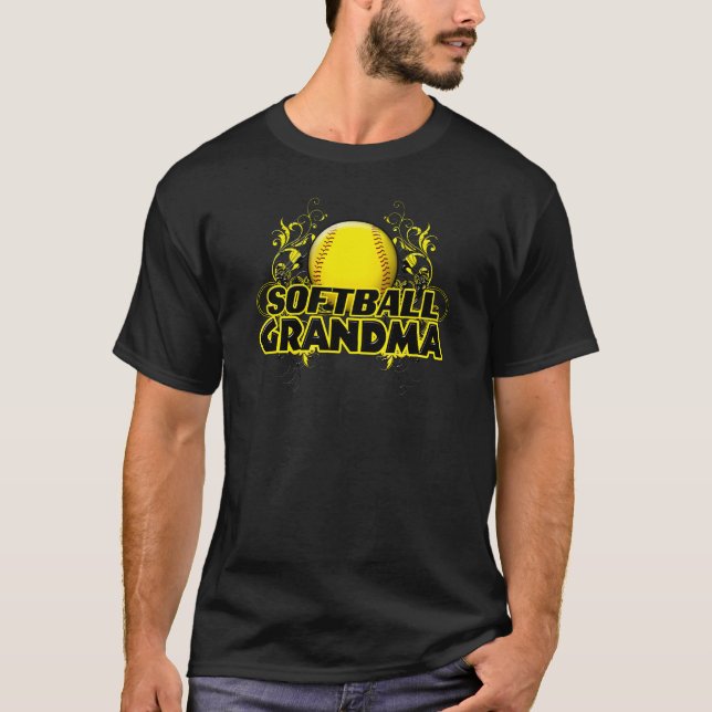 Softballmormor (arg) .png t shirt (Framsida)