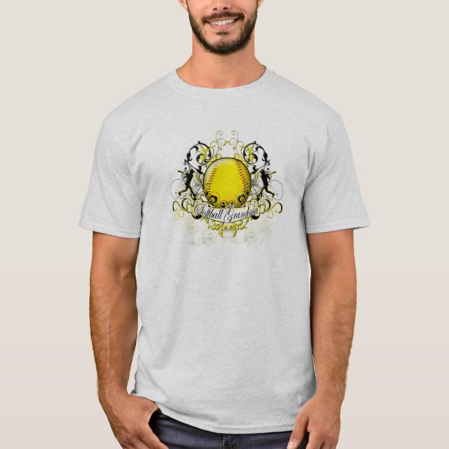 Softballmormor T-shirt (Framsida)