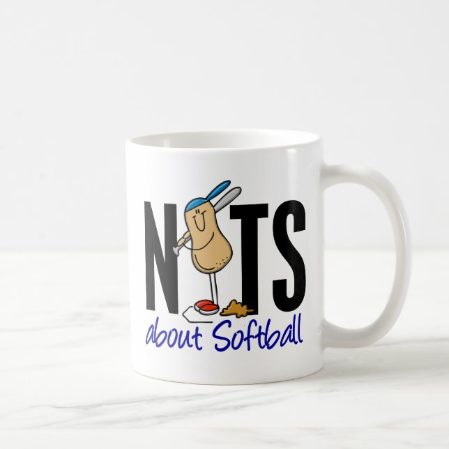 Softballnöt 2 kaffemugg (Höger)