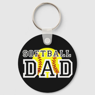 Softballpappa Nyckelring