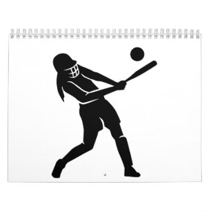 Softballspelare Kalender