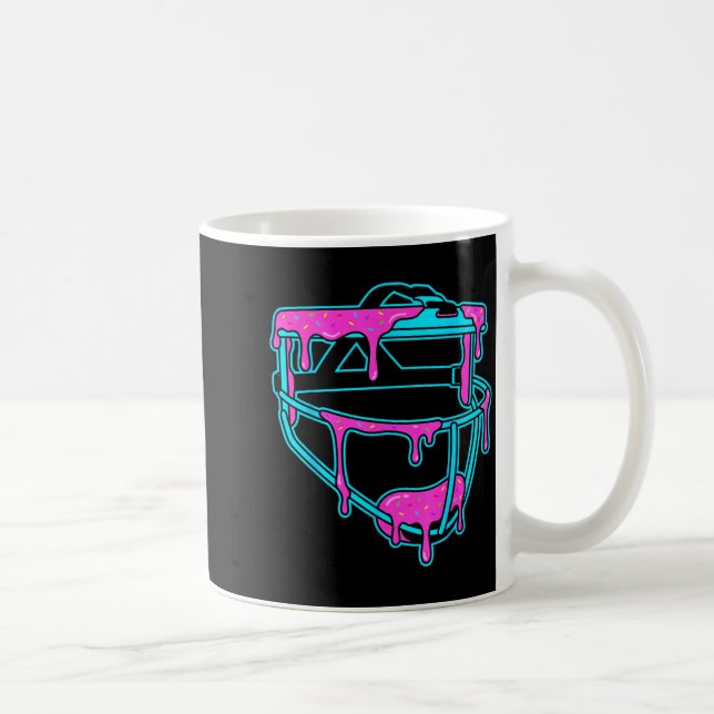 Softboll Catcher Drip Glass Maskin Sprinkles Gam Kaffemugg (Höger)
