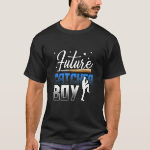 Softboll Grafik För Pojkar Män Barn Catcher T Shirt