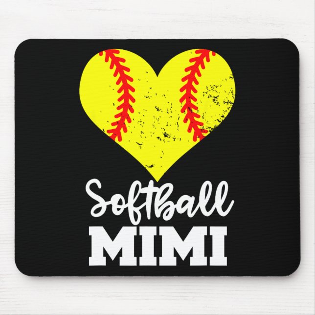 Softboll Mimi Rolig Softboll Spelare Mimi  Musmatta (Framsidan)