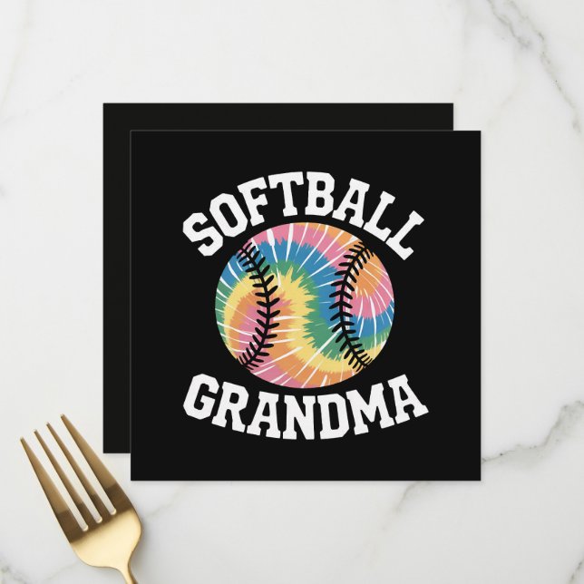 Softboll Mormor Meny (Fram/Back In Situ)