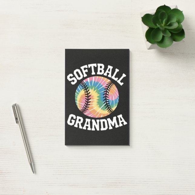 Softboll Mormor Post-it Block (Kontor)