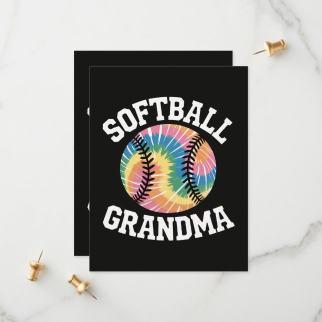 Softboll Mormor Spara Datumet (Fram/Back In Situ)