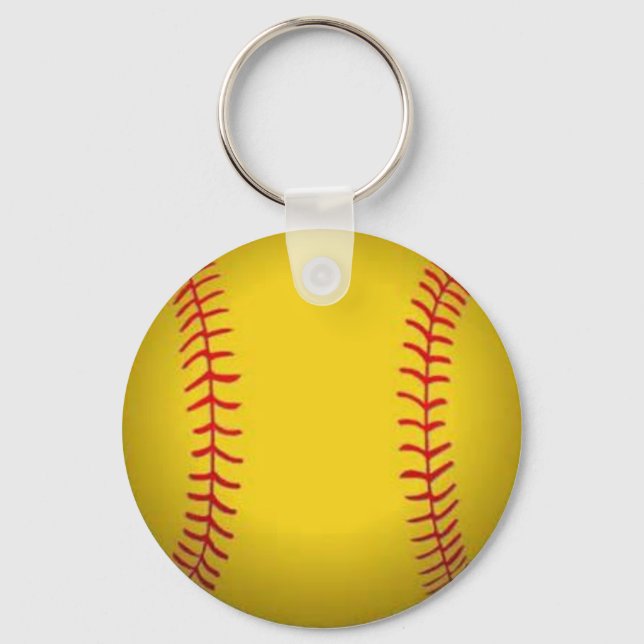 Softboll Nyckelring (Framsida)