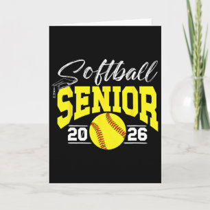 Softboll Senior 2026 Senior Softbollspelare 2026 Kort
