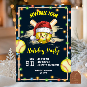 softbollsemesterfest inbjudningar