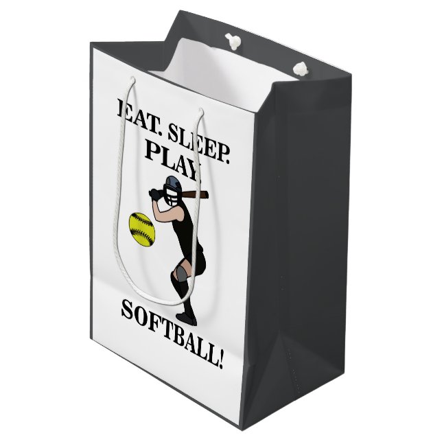 Softbollspelare Tränare Sportfest (Framsidan Vinklad)